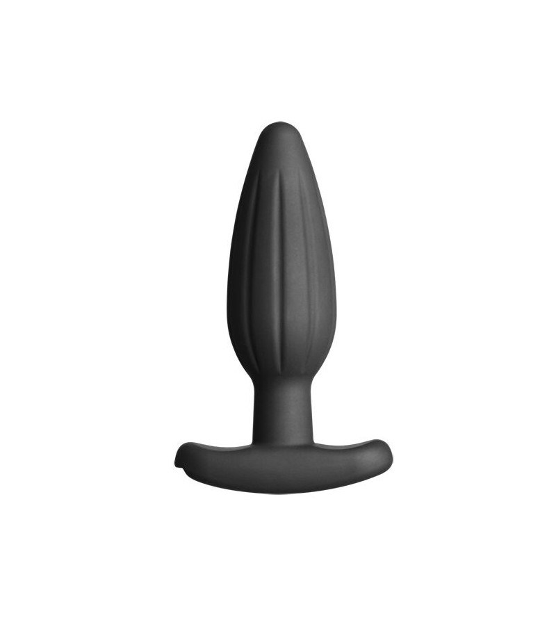 ELECTRASTIM - SILICONE NOIR ROCKER BUTTT PLUG MOYEN