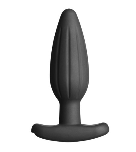 ELECTRASTIM - SILICONE NOIR ROCKER BUTTT PLUG MOYEN