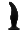 OHMAMA - PLUG ANAL EN SILICONE COURBÉ POINT P 12 CM