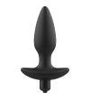 ADDICTED TOYS - MASSAGER PLUG ANAL AVEC VIBRATION NOIR