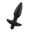ADDICTED TOYS - MASSAGER PLUG ANAL AVEC VIBRATION NOIR