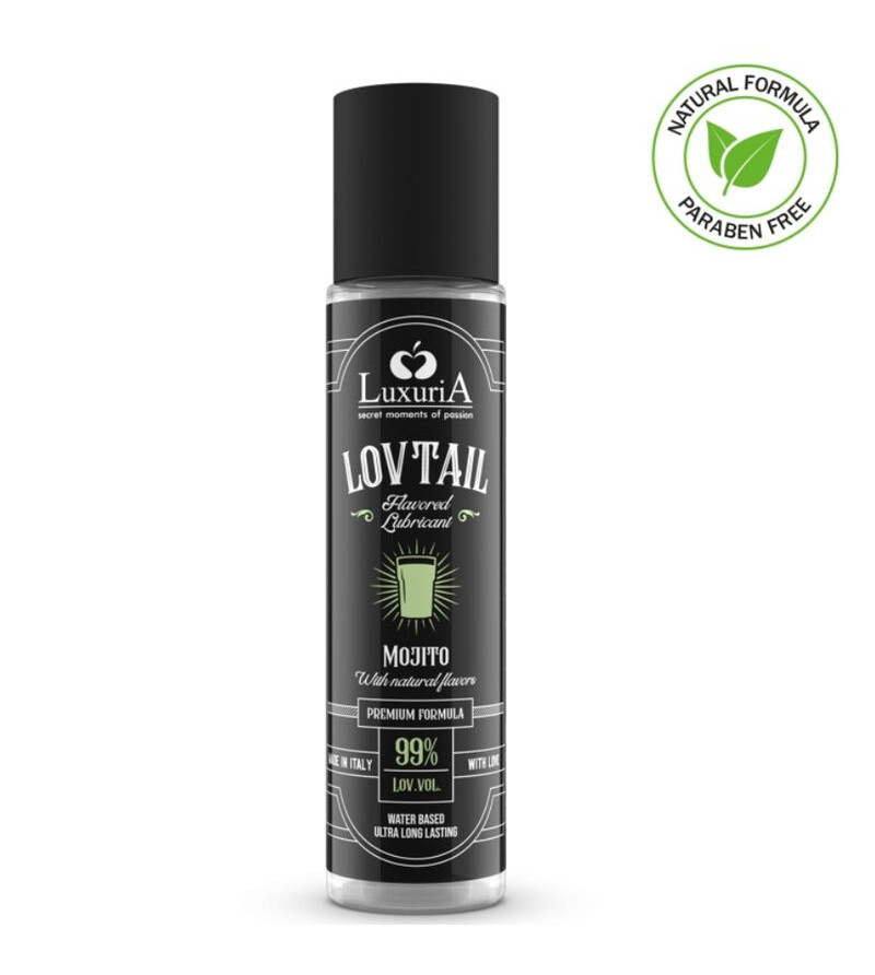 INTIMATELINE - LUBRIFIANT LOVTAIL BASE D'EAU LUXURIA MOJITO 60 ML