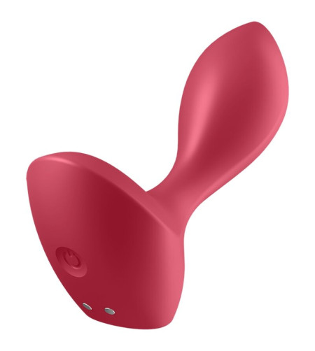 SATISFYER - BOUCHON VIBRANT BACKDOOR LOVER ROUGE