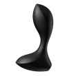 SATISFYER - BOUCHON VIBRANT BACKDOOR LOVER NOIR