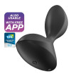 SATISFYER - APPLICATION DE PLUG VIBRANT SWEET SEAL NOIR