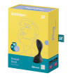 SATISFYER - APPLICATION DE PLUG VIBRANT SWEET SEAL NOIR