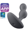 SATISFYER - APPLICATION DE PLUG VIBRANT DEEP DIVER BLEU