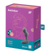 SATISFYER - APPLICATION DE PLUG VIBRANT DEEP DIVER BLEU
