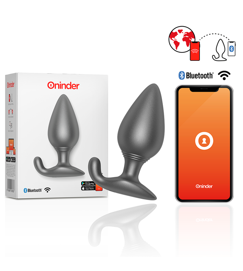 ONINDER - PLUG ANAL VIBRANT RIO NOIR - APPLICATION GRATUITE