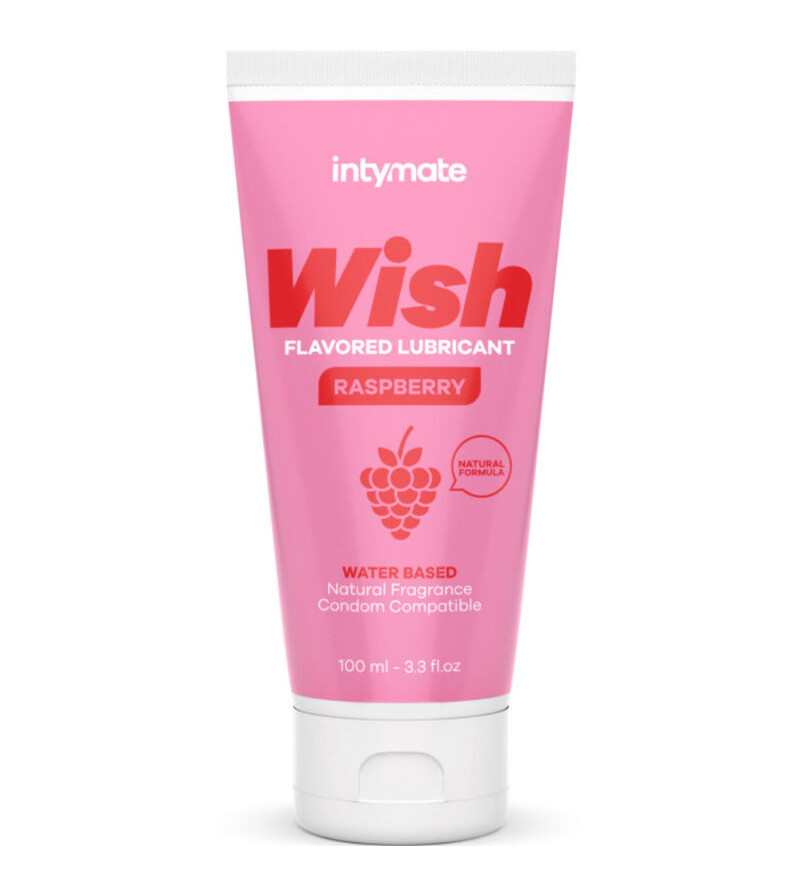 INTIMATELINE INTYMATE - WISH LUBRIFIANT SAVEUR FRAMBOISE 100 ML