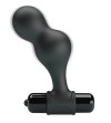 MR PLAY - PLUG ANAL VIBRATEUR EN SILICONE NOIR