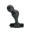 MR PLAY - PLUG ANAL VIBRATEUR EN SILICONE NOIR