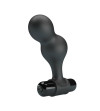 MR PLAY - PLUG ANAL VIBRATEUR EN SILICONE NOIR