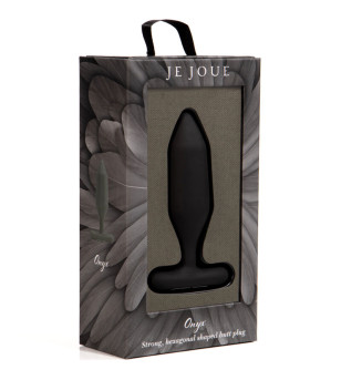 JE JOUE - VIBRATEUR PLUG ANAL ONYX NOIR