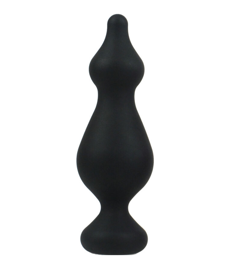 ADRIEN LASTIC - PLUG ANAL AMUSE SILICONE NOIR TAILLE L