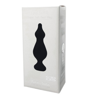 ADRIEN LASTIC - PLUG ANAL AMUSE SILICONE NOIR TAILLE L