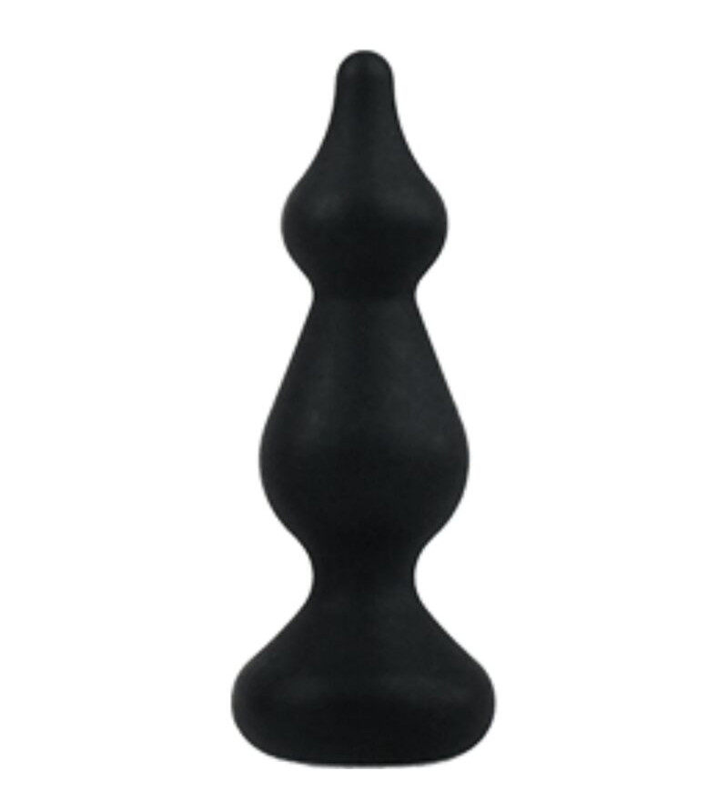 ADRIEN LASTIC - PLUG ANAL AMUSE SILICONE NOIR TAILLE S