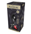 ALIVE - MINI PLUG DE PLAISIR ANAL MÉTAL ROUGE TAILLE S