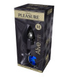 ALIVE - MINI PLUG MÉTAL BLEU PLAISIR ANAL TAILLE M