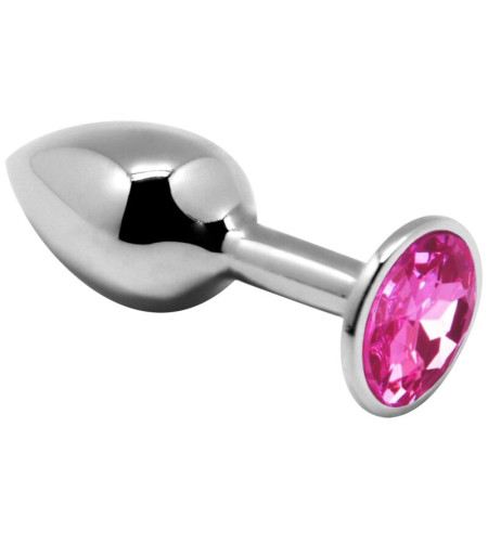 ALIVE - PLAISIR ANAL MINI PLUG MÉTAL ROSE TAILLE M
