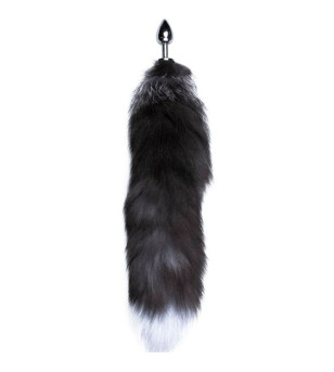 ALIVE - PLUG DE PLAISIR ANAL QUEUE DE RENARD EN MÉTAL TAILLE M