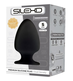 SILEXD - PLUG ANAL MODÈLE 1 PREMIUM SILEXPAN SILICONE PREMIUM THERMOREACTIF TAILLE S