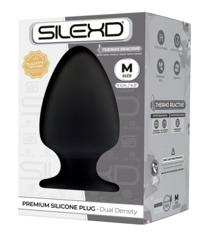 SILEXD - PLUG ANAL MODÈLE 1 PREMIUM SILEXPAN SILICONE PREMIUM THERMOREACTIF TAILLE M