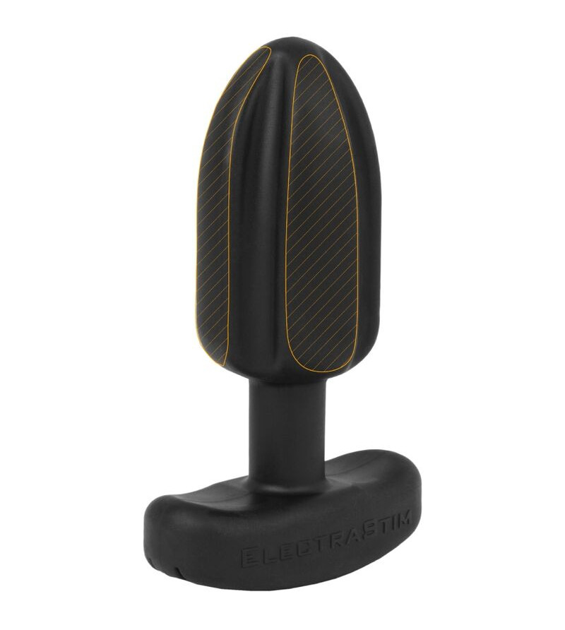 ELECTRASTIM - PLUG ANAL TARTARE QUADRIPOLAR SILICONE NOIR