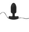 ELECTRASTIM - PLUG ANAL TARTARE QUADRIPOLAR SILICONE NOIR