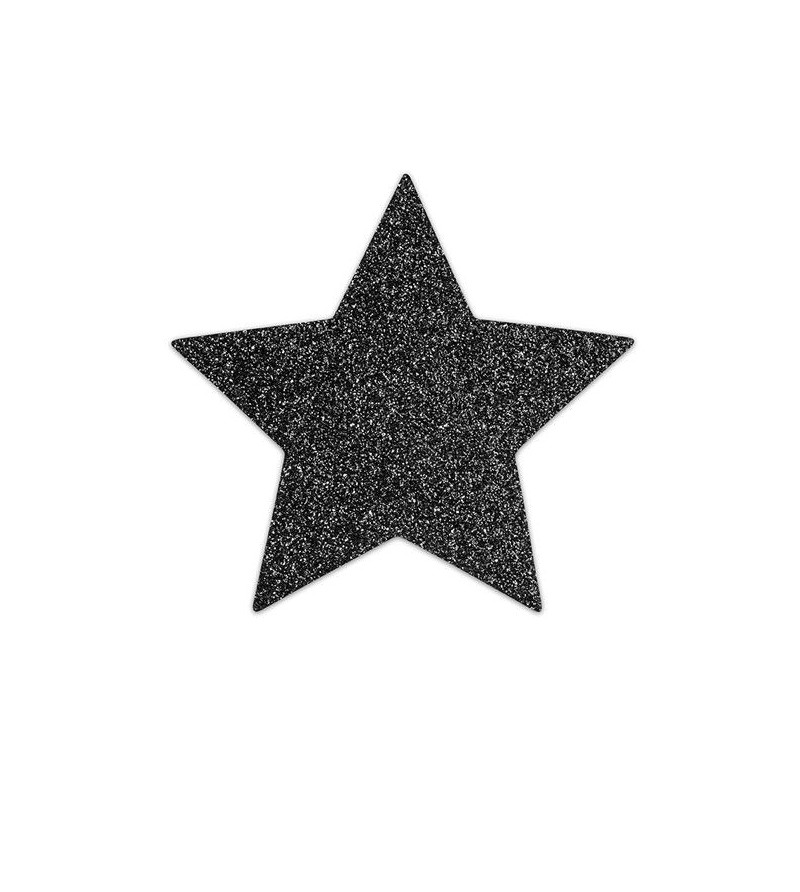 BIJOUX - INDISCRETS CAPUCHONS DE TAMELON NOIR STAR FLASH