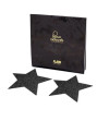 BIJOUX - INDISCRETS CAPUCHONS DE TAMELON NOIR STAR FLASH