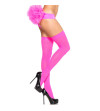 LEG AVENUE - CUISSES NYLON ROSE FLUO