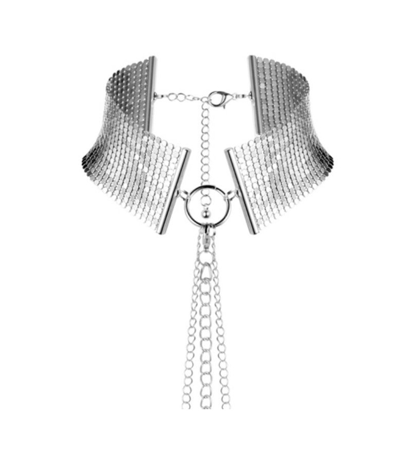 BIJOUX - DÉSIR MÉTALLIQUE COLLIER MÉTALLISÉ ARGENT