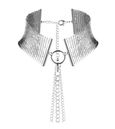 BIJOUX - DÉSIR MÉTALLIQUE COLLIER MÉTALLISÉ ARGENT