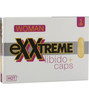 HOT - EXXTREME LIBIDO CAPS FEMME 5 PCS