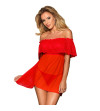 SUBBLIME - DRESSES ROBE COURTE + STRING ROUGE L / XL