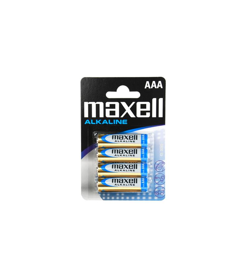 MAXELL - BATTERIE AAA 4 PIÈCES