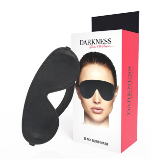 DARKNESS - MASQUE NOIR DE HAUTE QUALITÉ