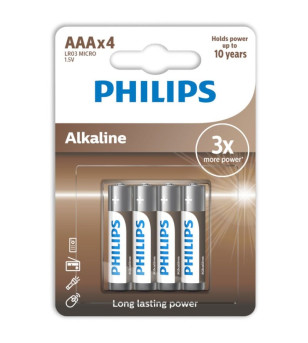 PHILIPS - PILE ALCALINE AAA...