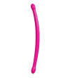 CLASSIX - GODE DOUBLE SOUPLE 43,7 CM ROSE