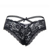 QUEEN LINGERIE - CULOTTE DENTELLE FLORALE L/XL