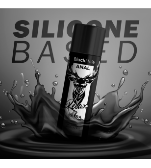 BLACK HOLE - GEL TROU NOIR BASE SILICONE DILATATION ANALE 100 ML