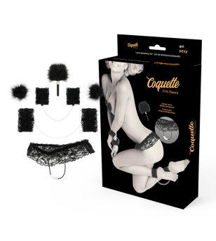 COQUETTE CHIC DESIRE - ACCESSOIRES DENTELLE BONDAGE SET DELUXE