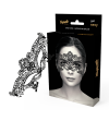 COQUETTE CHIC DESIRE - MASQUE LARGE EN DENTELLE NOIRE