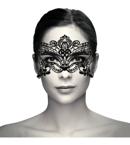 COQUETTE CHIC DESIRE - MASQUE LARGE EN DENTELLE NOIRE