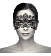 COQUETTE CHIC DESIRE - MASQUE LARGE EN DENTELLE NOIRE