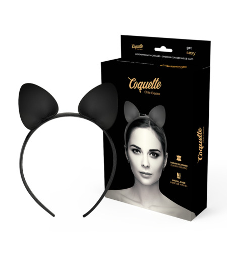 COQUETTE CHIC DESIRE - SERRE-TÊTE AVEC OREILLES DE CHAT
