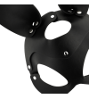 COQUETTE CHIC DESIRE - MASQUE EN CUIR VEGAN AVEC OREILLES DE LAPIN