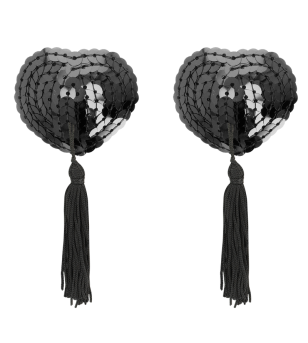 COQUETTE CHIC DESIRE - CACHE-MALINS  PAILLETTES NOIRES