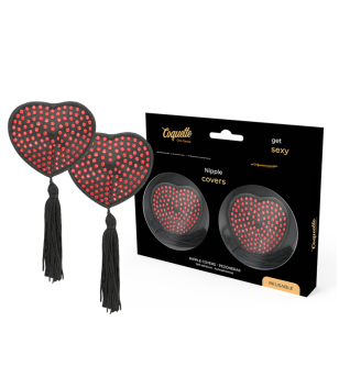 COQUETTE CHIC DESIRE - CACHE-MALINS ROUGE / NOIR